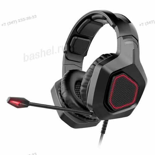 Гарнитура игровая Perfeo THRAEX черная 22 м USB вирт звук 71 LED подсветка электротовар 8413₽