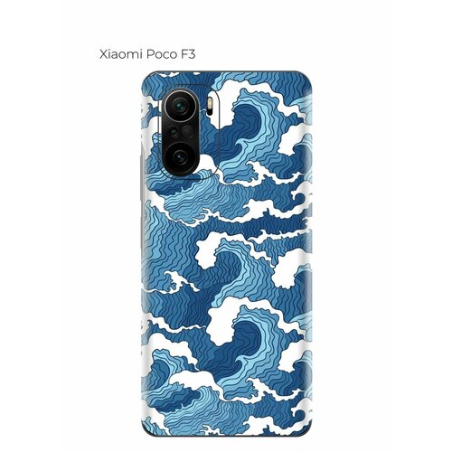 смартфон xiaomi poco f3 128 gb deep ocean blue k11a 32201 Гидрогелевая пленка на Xiaomi Poco F3 на заднюю панель