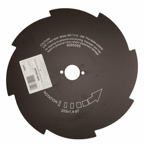 Диск для травы 8T 230мм/25.4мм Oleo-Mac 4095-565AR №1235