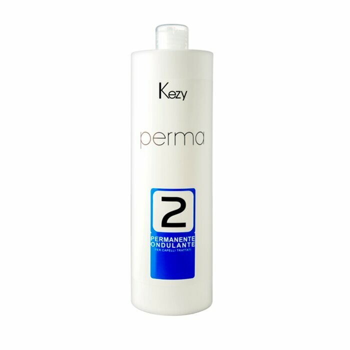 KEZY Средство для перманентной завивки химически обработанных волос / PERMA 2 1000 мл - фото №2