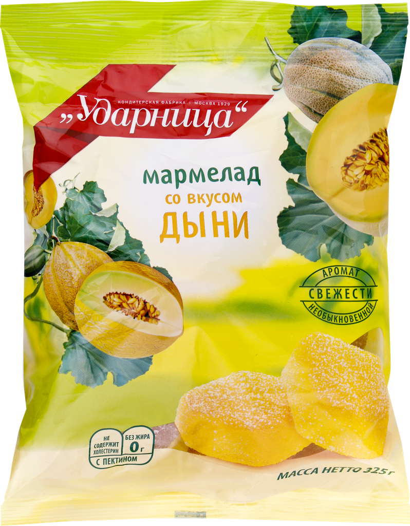 Мармелад ударница со вкусом дыни, 325г