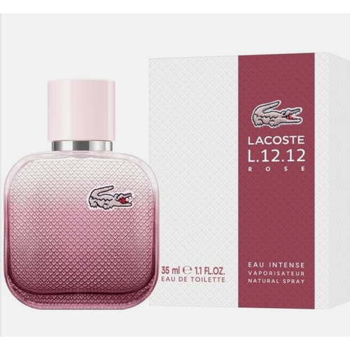 Lacoste woman L.12.12 Rose - Eau Intense Туалетная вода 35 мл.