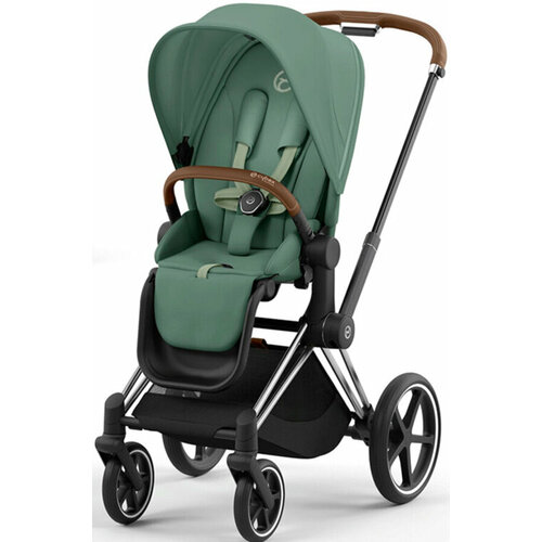 Cybex Priam IV (Leaf Green на шасси Chrome Brown)