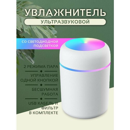 Увлажнитель воздуха с подсветкой ультразвуковой настольныйнапольный 32000₽