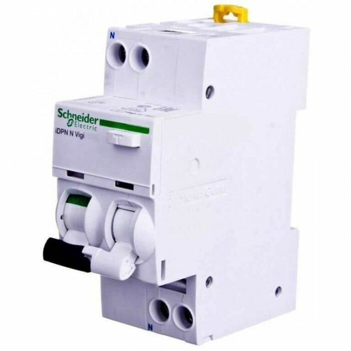 Acti 9 DPN N VIGI Дифференциальный автоматический выключатель 6KA 25A C 30MA AC Schneider Electric A9D31625
