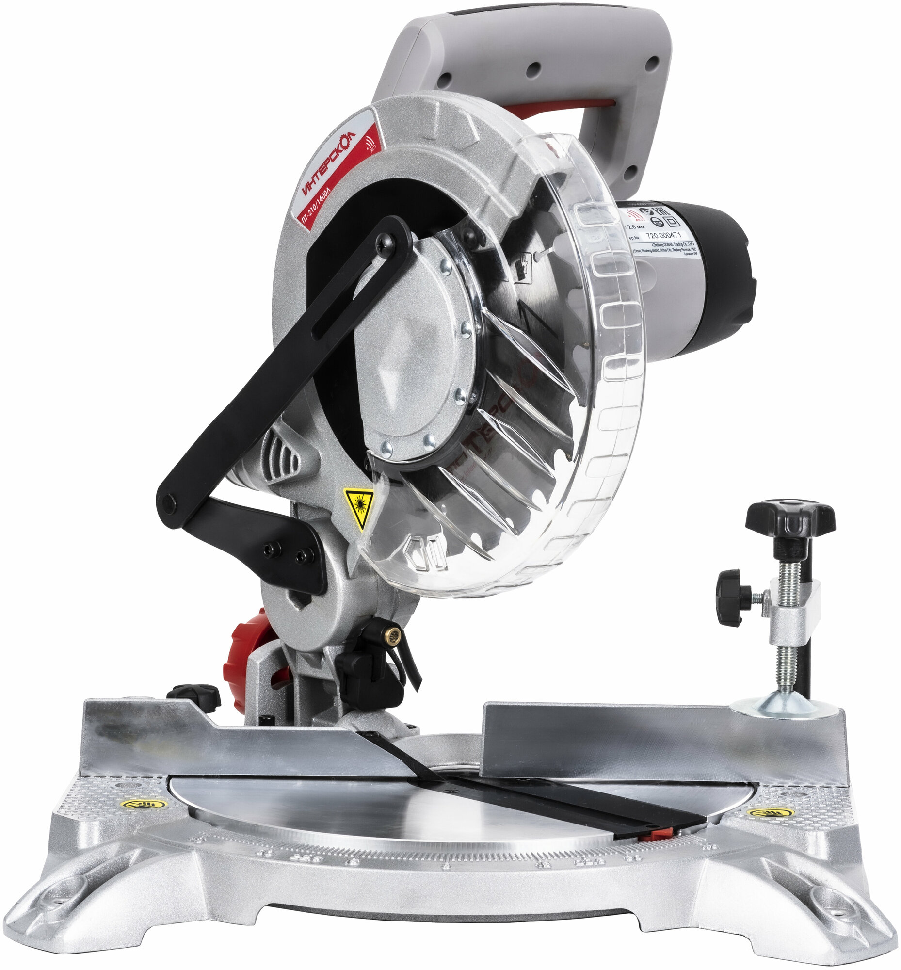 фото Пила торцовочная ИНТЕРСКОЛ ПТ-210/1400Л