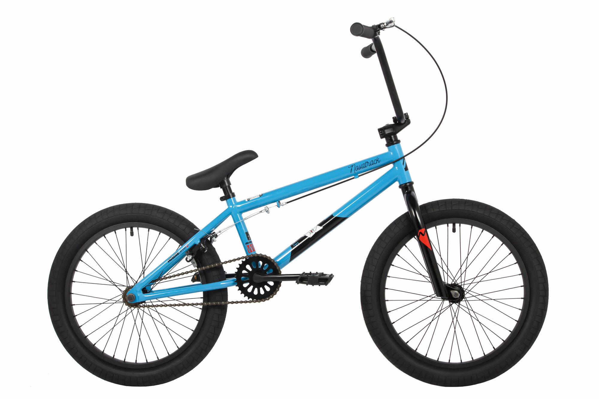 Велосипед BMX Novatrack WOLF 20" 10" синий 20BMX. WOLF. BL4 2024