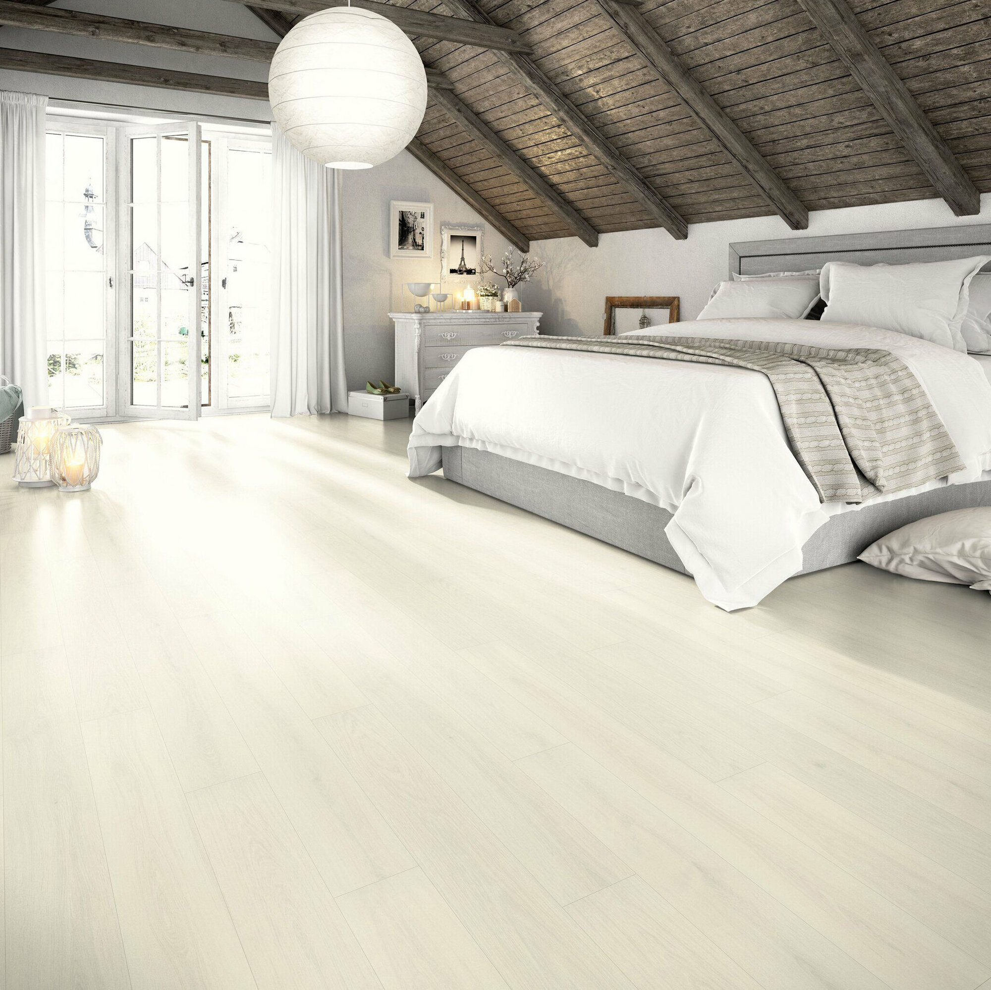 Ламинат EGGER HOME Laminate Дуб орора белый 33 класс 10 мм 1,745 кв. м