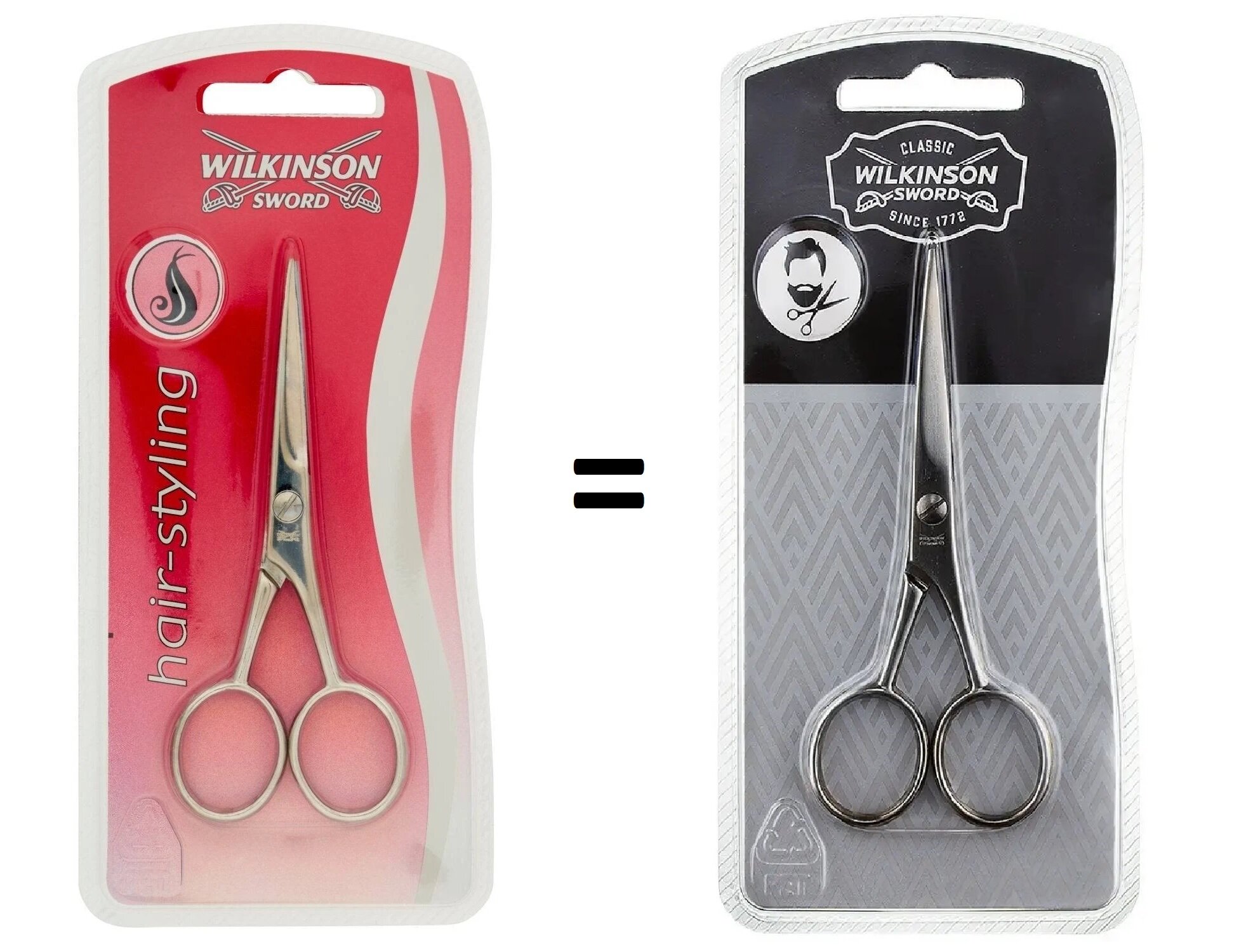 Wilkinson Sword Hair-styling / Ножницы для бороды, Германия