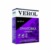 Грунтовка концентрат для всех видов обоев VEROL 100г