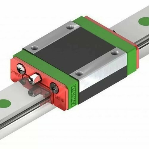 Рельсовая каретка HIWIN MGN15HZ0HM для 3D принтера и ЧПУ