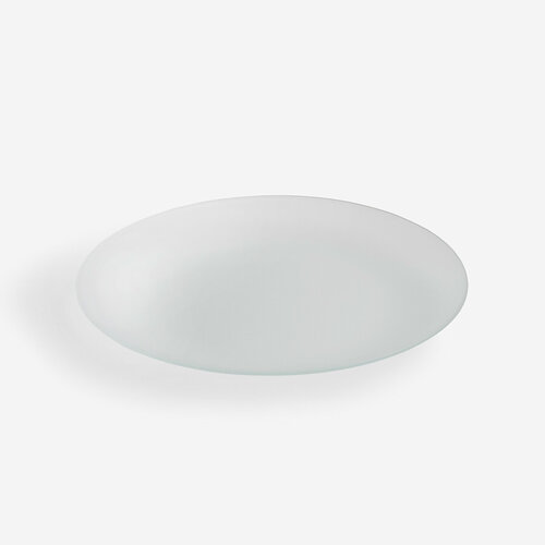 Тарелка Delo 26 см матовое стекло бесцветный 850₽