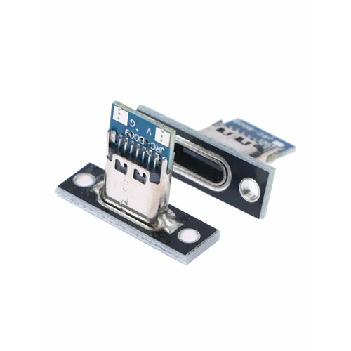 2 штуки Разъем 4 pin штекер USB 31 Type-C на корпус 201x146x68 мм Ф 397₽