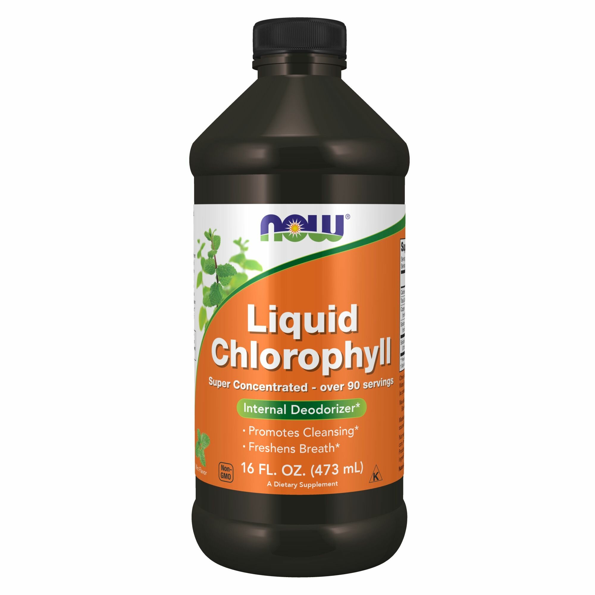 NOW Liquid Chlorophyl Хлорофилл жидкий 473 мл