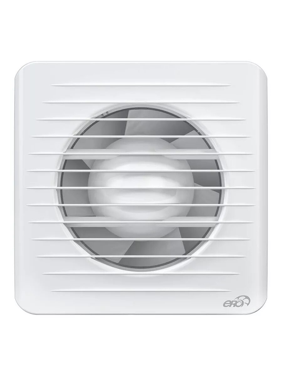 Вентилятор вытяжной ERA 4C HT, D100 мм, обратный клапан, таймер и датчик влажности — фото 1