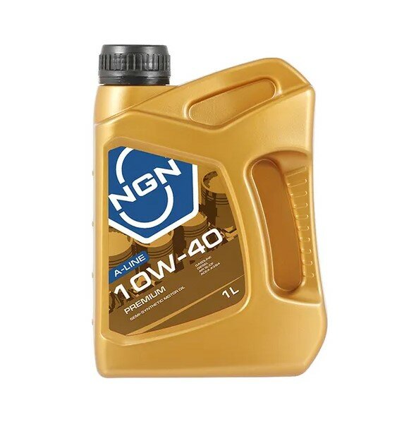 Масло моторное NGN A-Line 10W-40 SL/CF PREMIUM полусинтетическое 4л