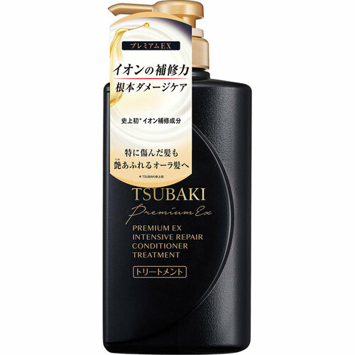 SHISEIDO Кондиционер для волос TSUBAKI Premium EX экспресс восстанавление 490 мл бутылка с дозатором 1652₽