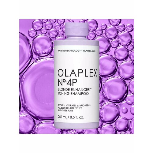 фото Olaplex № 4p blonde enhancer toning - шампунь тонирующий 250 мл
