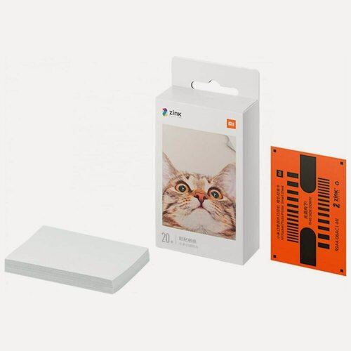 Изображение товара Фотобумага Mi Portable Photo Printer Paper (2x3-inch, 20-sheets) TEJ4019GL