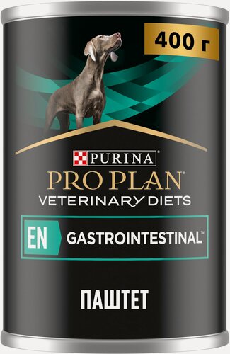 Изображение товара Влажный корм для собак Pro Plan Veterinary Diets EN Gastrointestinal при расстройствах пищеварения, 12 шт х 400 г