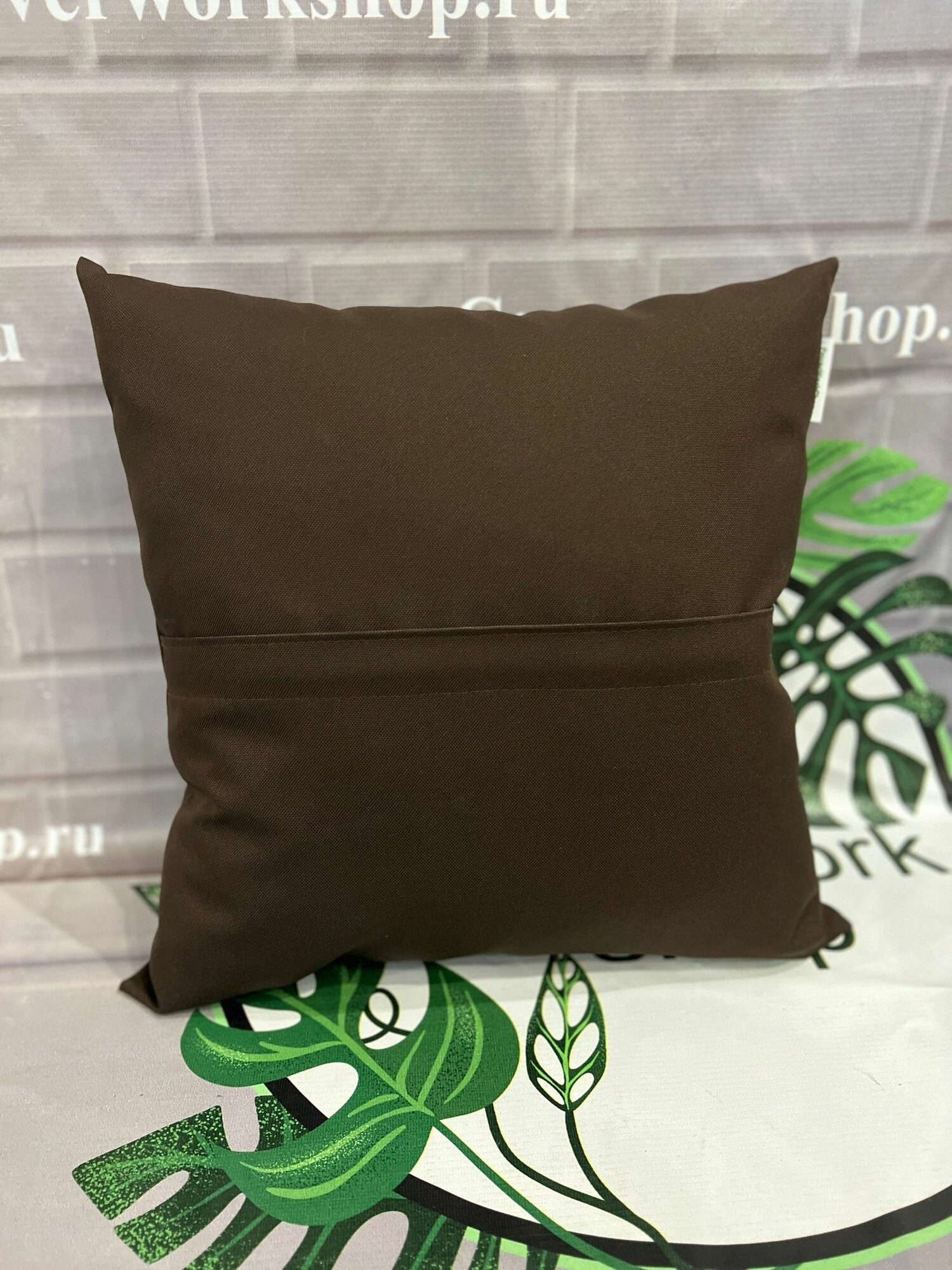 Подушка 45х45 Mura Night Brown