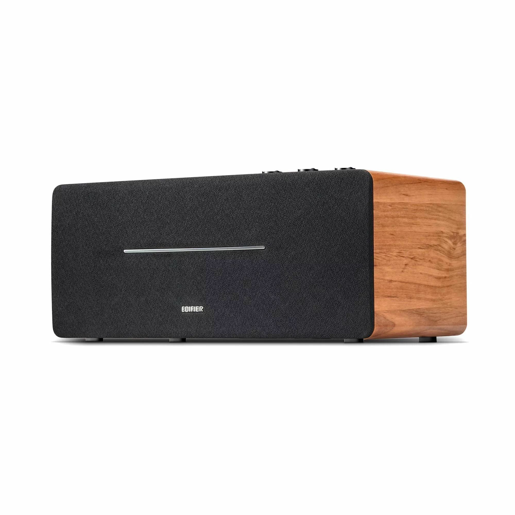 Колонки Edifier D12 Brown, 70Вт, bluetooth 5.0, дерево, кабель 1.7м