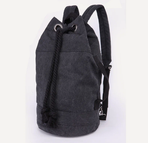 Изображение товара Рюкзак-торба-мешок Черный 30л. баул холщовый на веревке баул городской