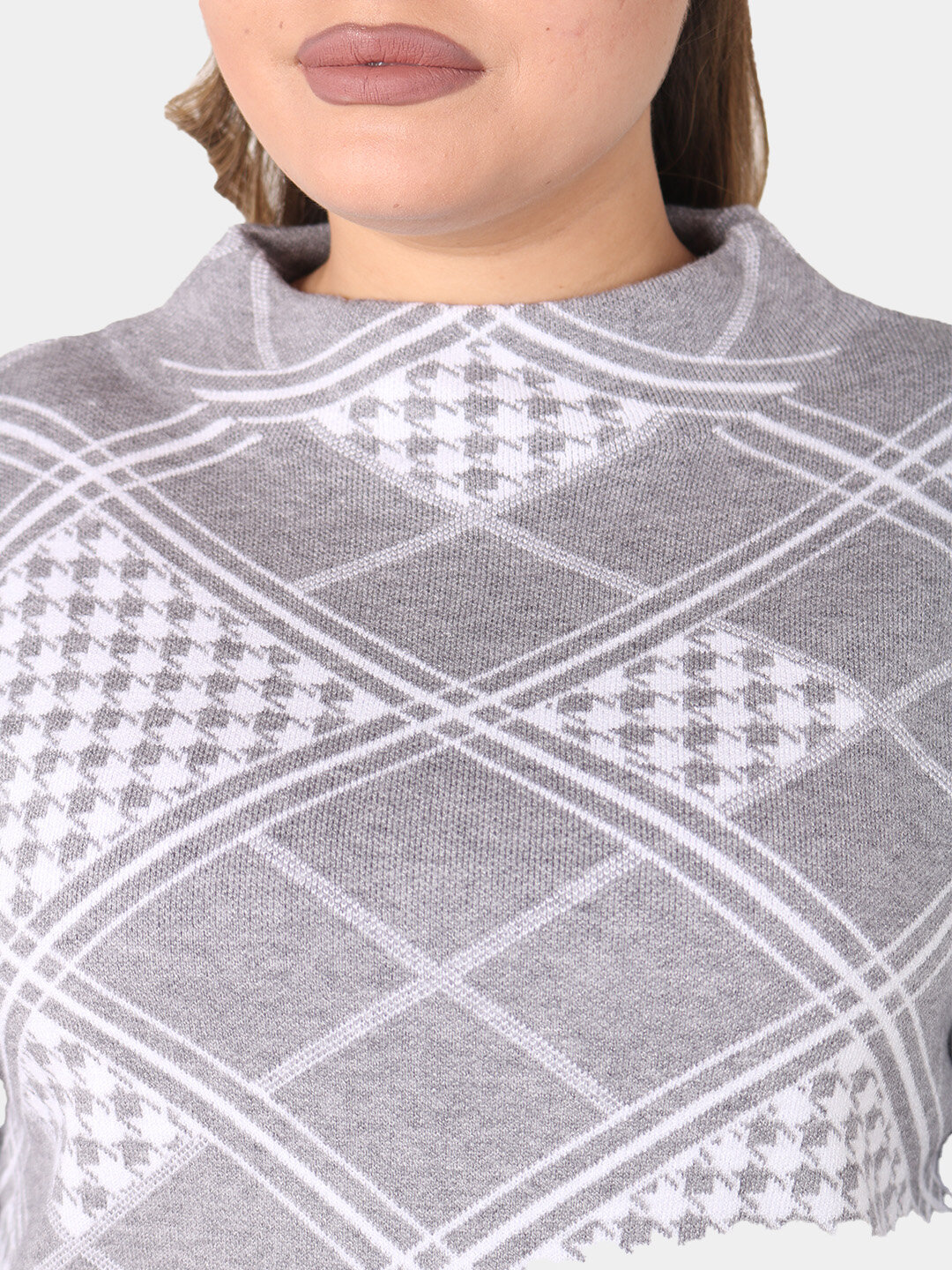 Свитер размер One Size, , серый — фото 1