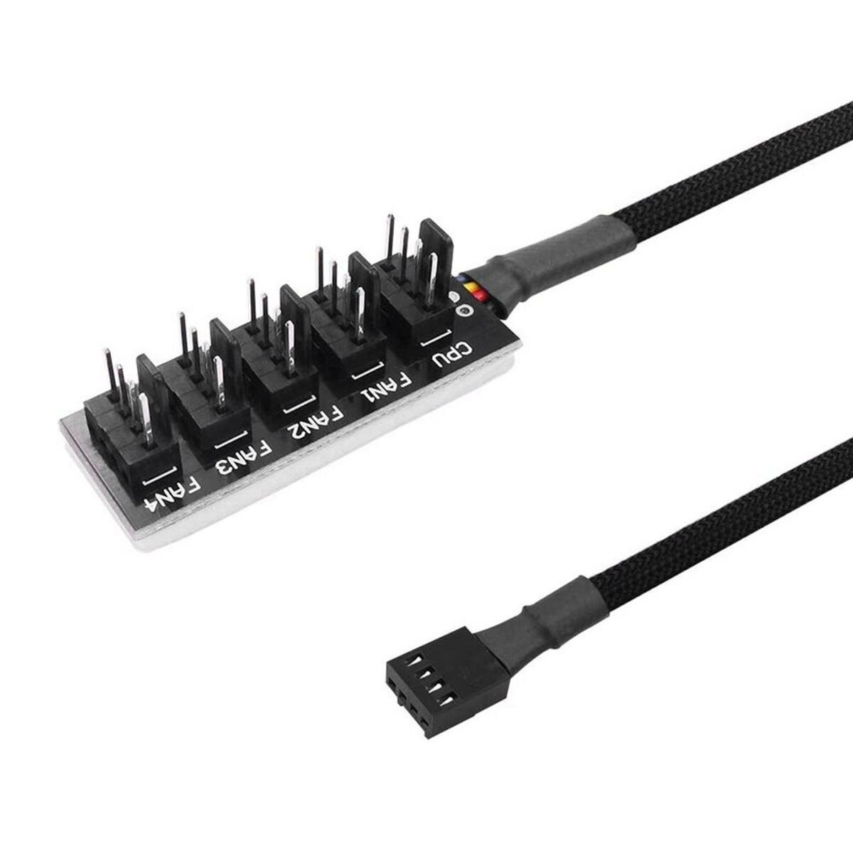 40 см 1 к 5 4-контактный/3-контактный Molex TX4 PWM вентилятор CPU HUB разветвитель корпус ПК кулер удлинитель кабеля пи