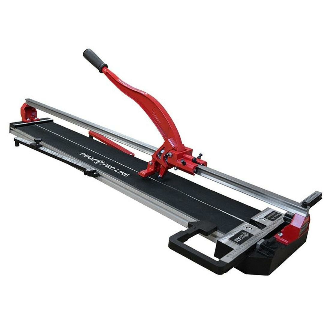 Плиткорез ручной DIAM Pro Line-1000L 600106, прямой рез, серый/красный
