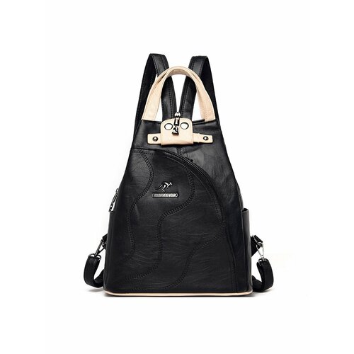 Высококачественная кожа женские сумки с двумя плечами противоугонный дорожный рюкзак одноплечевая сумка