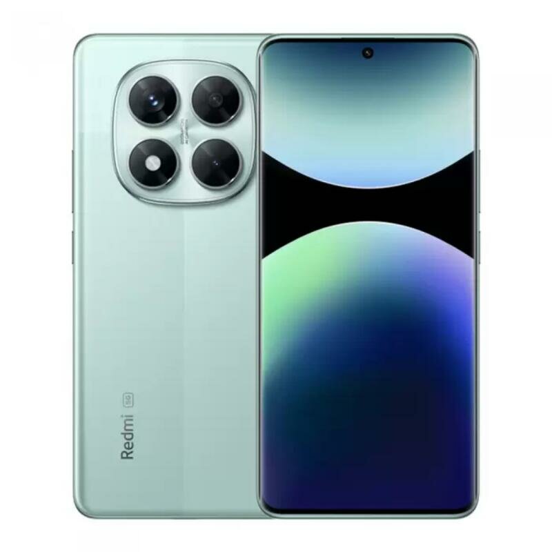 Смартфон Xiaomi Redmi Note 14 Pro 5G, 12/256Gb, Coral Green (Зеленый)