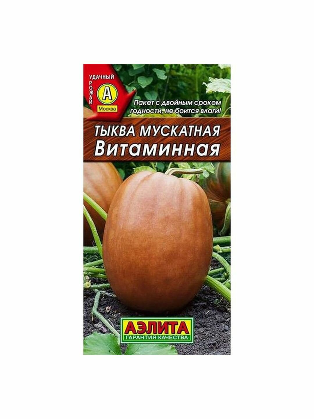 Семена Тыква Витаминная мускатная позднеспелый Аэлита 1 пачка - 2г семян