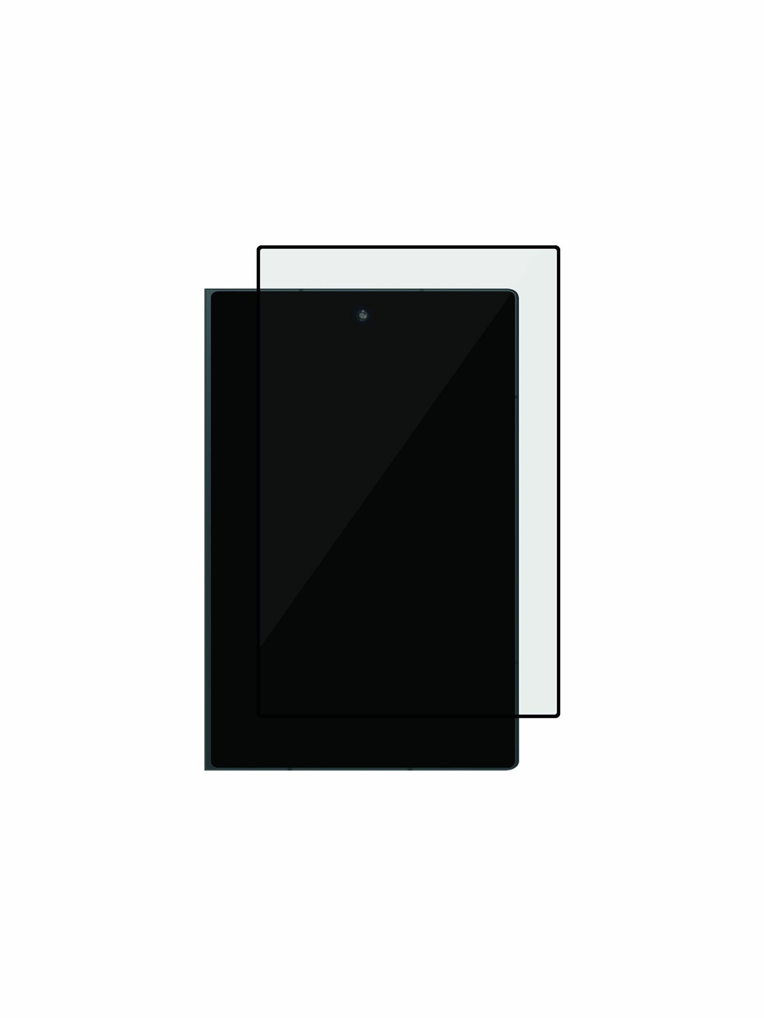 Стекло защитное на Samsung Galaxy Z Fold8 uBear Extreme Nano Shield 2.5D, алюмосиликатное — фото 1