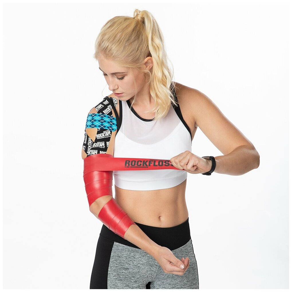 Эластичная лента Rocktape RockFloss, 5 см х 2,10 м