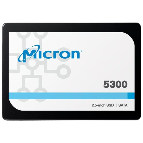 Твердотельный накопитель Micron 5300 MAX 3.8 ТБ SATA MTFDDAK3T8TDT-1AW1ZABYY