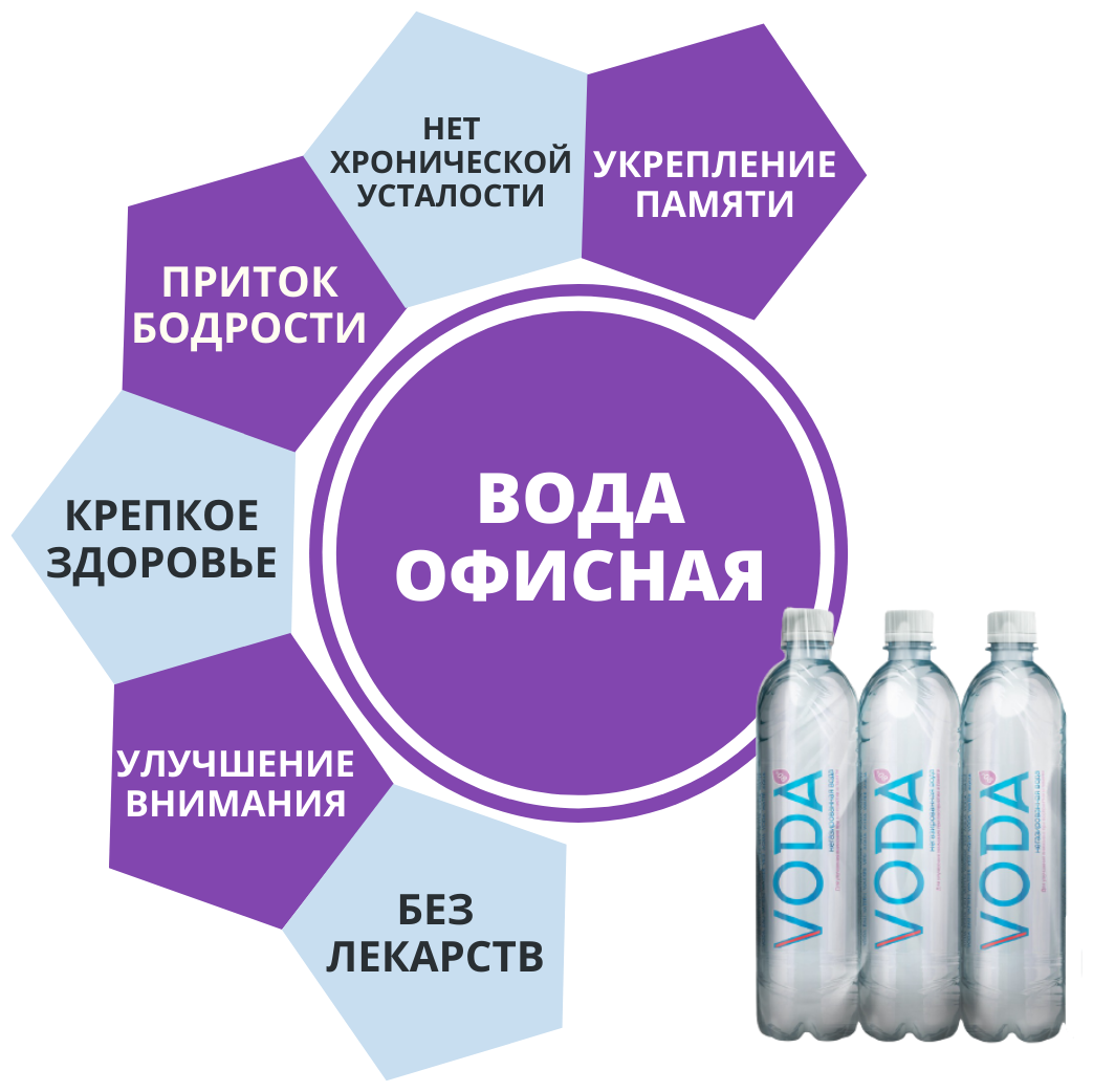 Вода питьевая, негазированная "Менталитет Добра" МД-08 Офисная, 12 бутылок х 0,6л. - фотография № 4