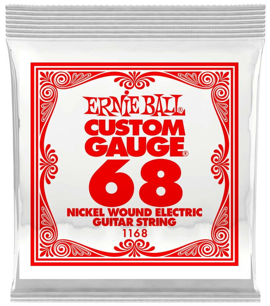 Одиночная струна для электрогитары 68 Ernie Ball 1168