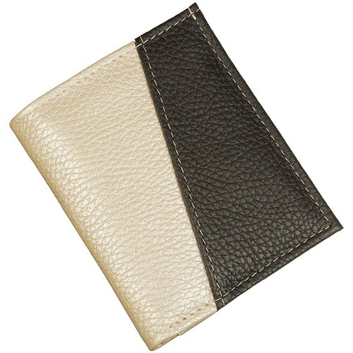 фото Кошелек женский из натуральной кожи, маленький бумажник для денег, портмоне на каждый день коричневый пр915-234-116 кроко