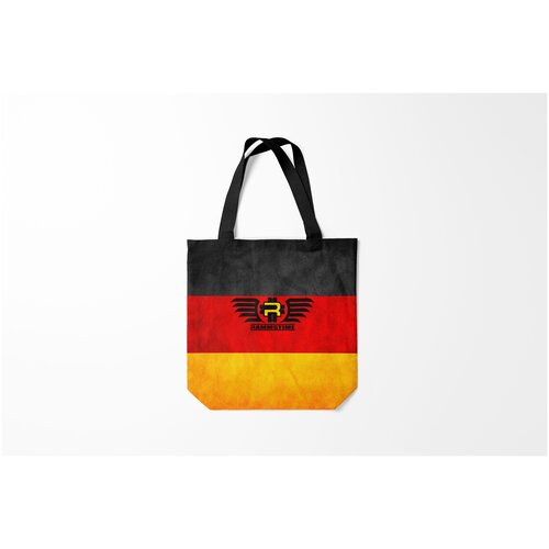 фото Сумка-шоппер / 40х40 см / рок / rammstein burnettie