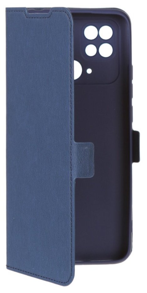 Чехол для Xiaomi Redmi 10C, книжка, синий DF xiFlip-78 (blue)