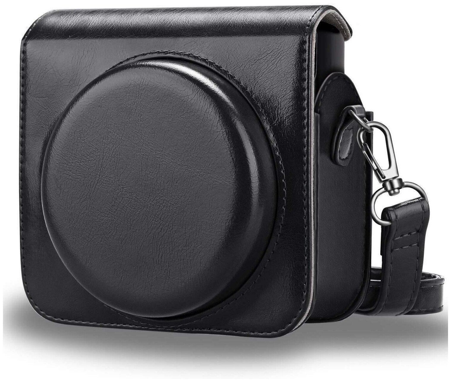 Защитный чехол-сумка-футляр MyPads TC143-377 для фотоаппарата Fujifilm Instax SQ 6 противоударный усиленный легкий черный