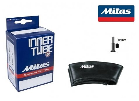 Камера велосипедная Mitas Classic AV40 20" x 1.75/2.45" ( 0,9 мм )