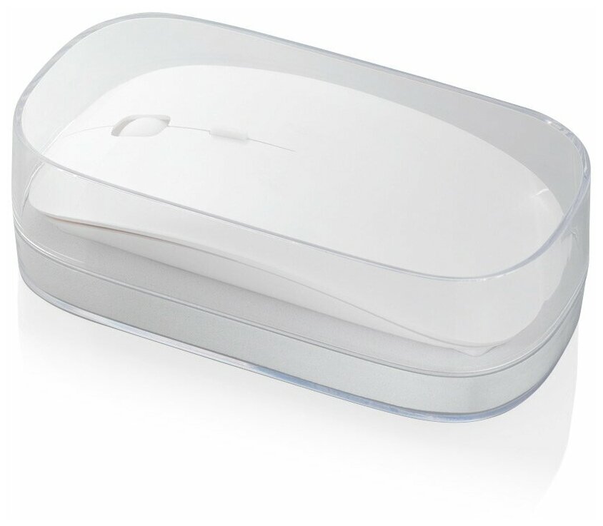 Мышь оптическая Menlo беспроводная цвет белый