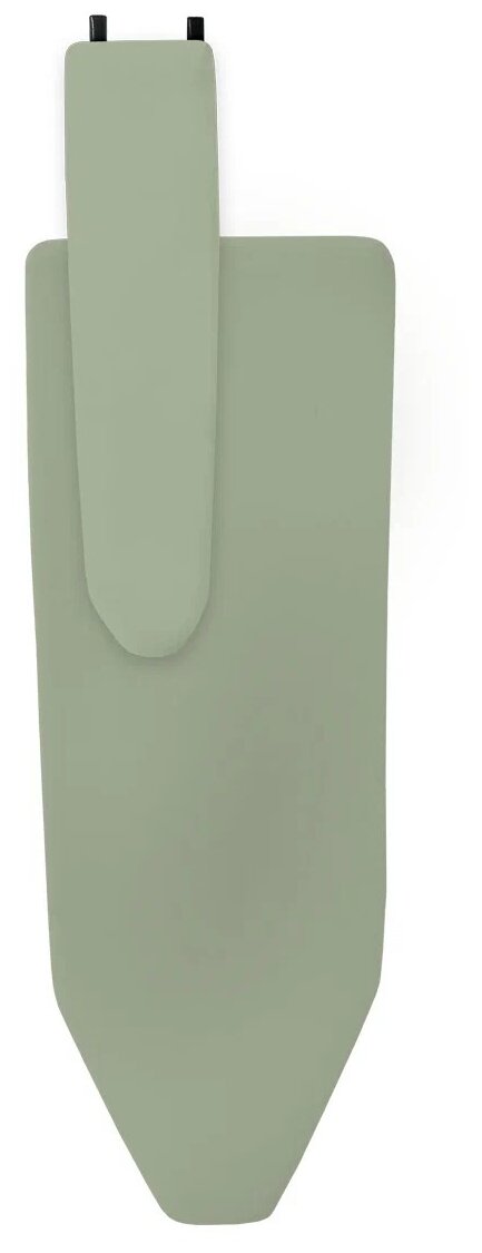 Гладильная доска настенная,с складным подрукавником, размер столешницы 87 х 30см, цвет оливковый - фотография № 3