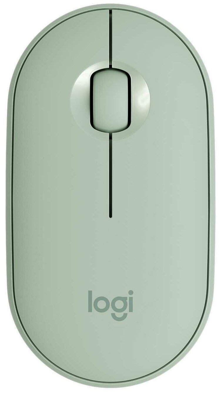 Мышь беспроводная Logitech Pebble M350 Eucalyptus MN MR0075 C-U0010