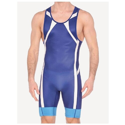 Трико борцовское мужское ASICS 2081A021 0023 WRESTLING SUIT , размер 3XL, красный