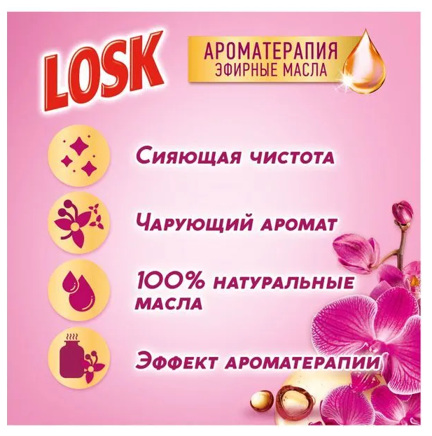 Стиральный порошок Losk Active-Zyme 6 Color 4.05кг ООО ЛАБ Индастриз - фото №16