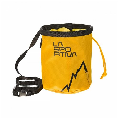 Мешочек для магнезии La Sportiva Laspo Kid Chalk Bag Yellow, 59O100100 мешочек для магнезии с поясом mad rock wombat chalk bag коричневый