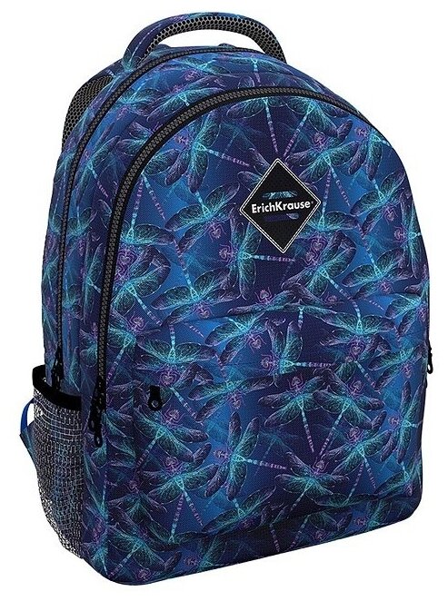 Рюкзак Erich Krause EasyLine с двумя отделениями 20L Neon Dragonflies (54737)